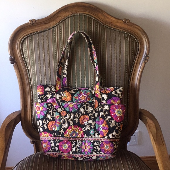 Vera Bradley Quilt Tote - Picture 1 of 6